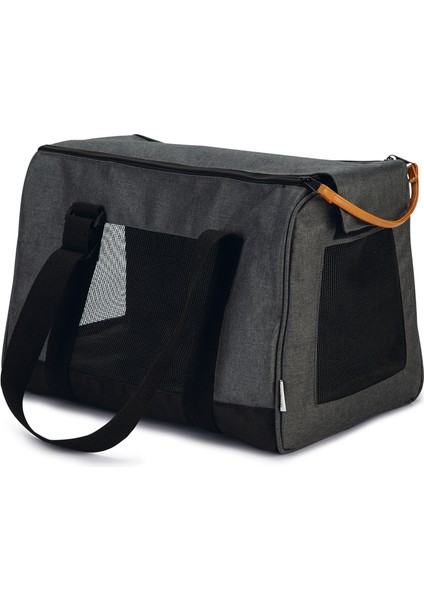 Beeztees Köpek Veya Kedi Taşıma Çantası, 5kg'ye Kadar, Antrasit, 40X20X29CM