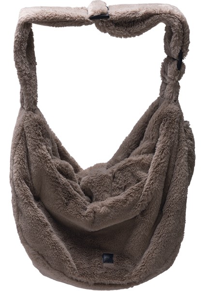 Beeztees Dbl Köpek Taşıma Çantası, 6,5kg'ye Kadar, Koyu Gri, 48X23X33CM