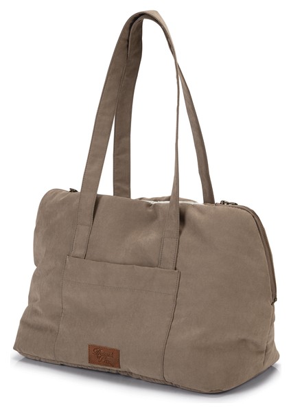 Beeztees Dbl Köpek Taşıma Çantası, Yıkanabilir, 6,5kg'ye Kadar, Bej, 40X20X28CM