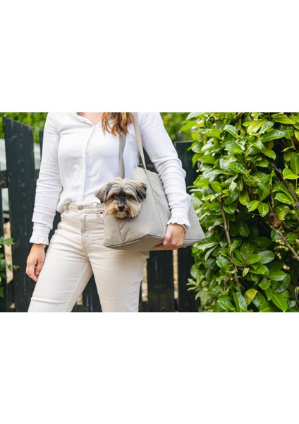 Beeztees Dbl Köpek Taşıma Çantası, Yıkanabilir, 6,5kg'ye Kadar, Bej, 40X20X28CM fırsatları
