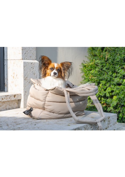 Beeztees Dbl Köpek Taşıma Çantası, Yıkanabilir, 6,5kg'ye Kadar, Bej, 42X20X35CM fırsatları