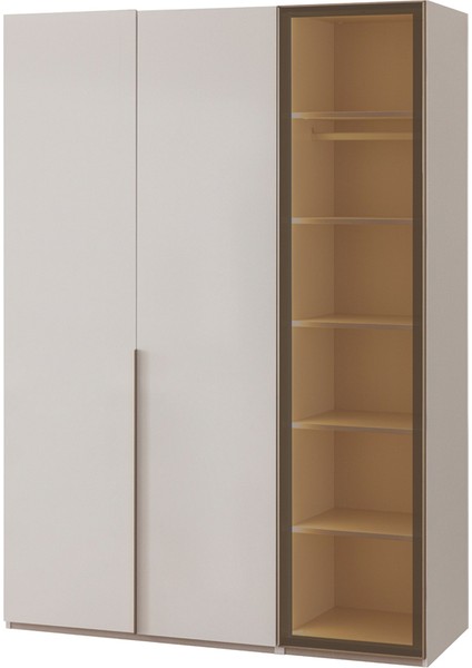 Merry 3 Kapılı Gardrop - Askılı