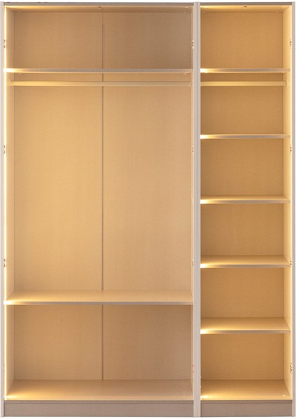 Merry 3 Kapılı Gardrop - Askılı fiyatları