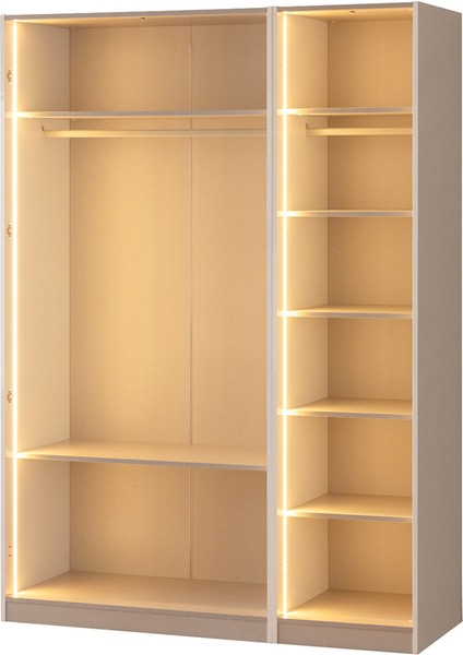 Merry 3 Kapılı Gardrop - Askılı modelleri