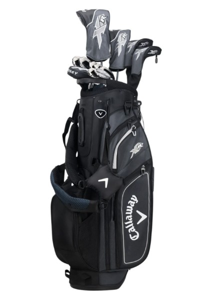 Xr Grafit Sağ El Açık Stantlı Siyah/gümüş Erkek Golf Seti