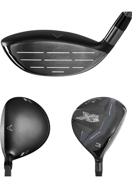 Xr Grafit Sağ El Açık Stantlı Siyah/gümüş Erkek Golf Seti