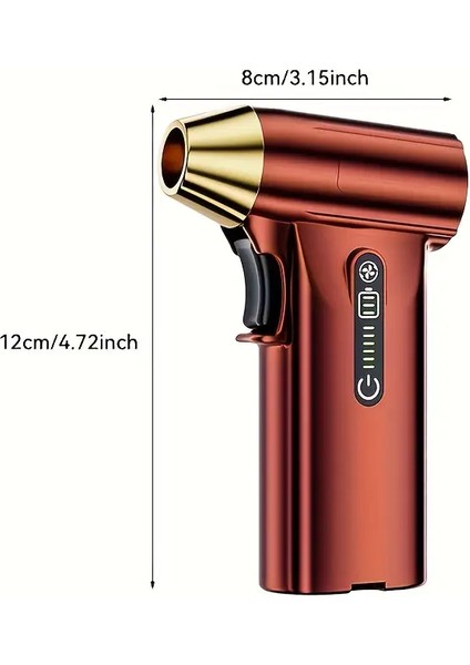 Mini Turbo Jet Fan | Turbo Jet Fanı 130000RPM Yüksek Hızlı Kanal Fanı Güçlü Hava Üfleyici