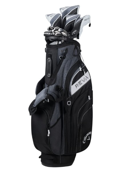 Reva Grafit Sağ El Stantlı Siyah Kadın Golf Seti fiyatları