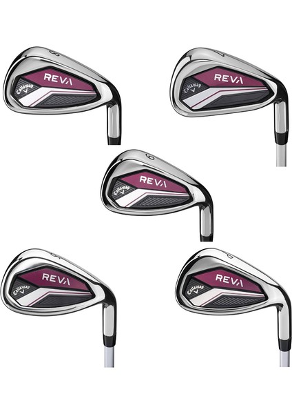 Reva Grafit Sağ El Stantlı Siyah Kadın Golf Seti indirimleri