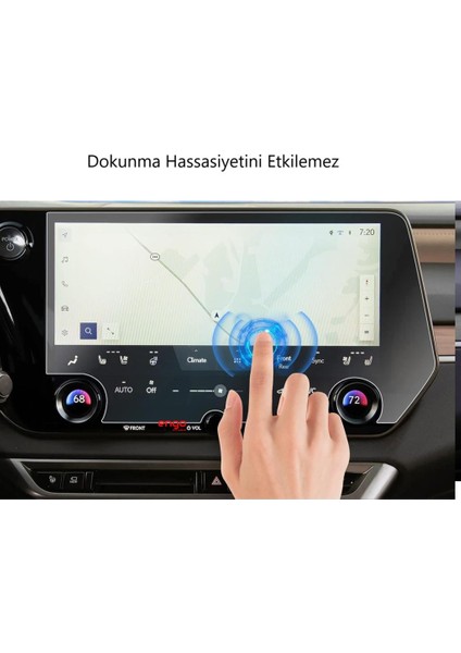Lexus Rz 14 Inç Ekran Koruyucu Multimedya Nano Parlak Şeffaf fiyatları