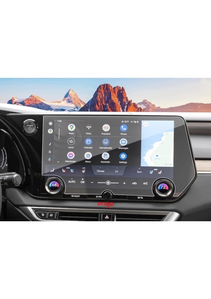 Lexus Rz 14 Inç Ekran Koruyucu Multimedya Nano Parlak Şeffaf fırsatları