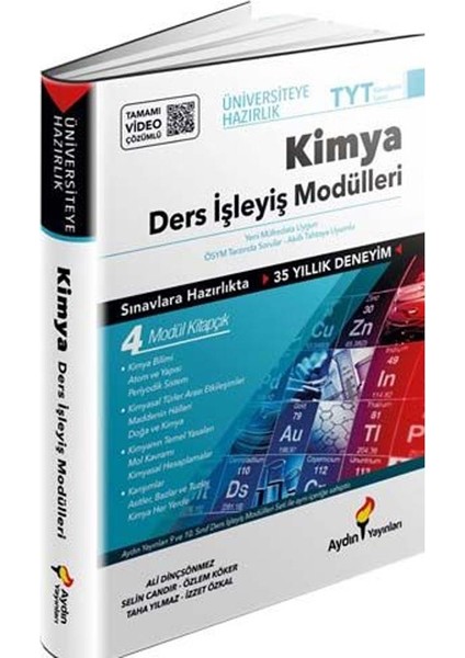 TYT Kimya Ders İşleyiş Modülleri
