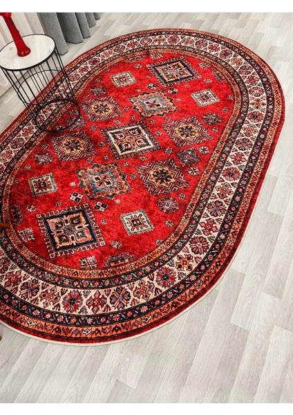 Kilim Motifli Klasik Kaymaz Taban Halı fırsatları