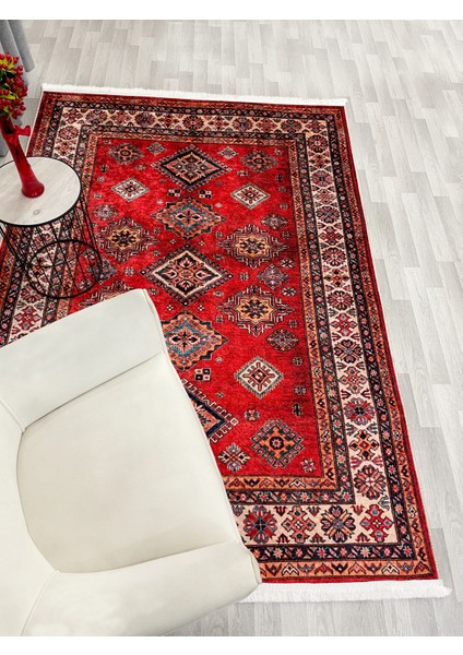 Kilim Motifli Saçaklı Klasik Kaymaz Taban Halı fırsatları