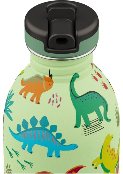 Kids Bottle Jurassic Friends Pipetli Paslanmaz Çelik Çocuk Su Matarası 250 ml fiyatları