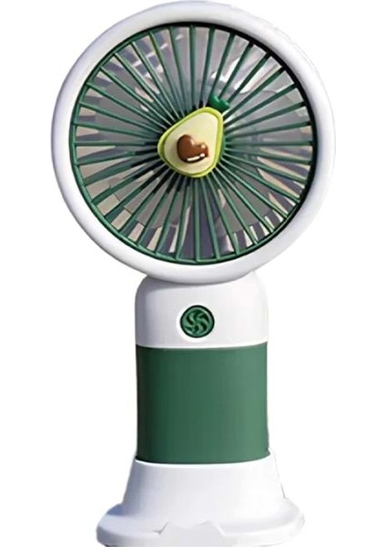 Şarjlı Pembe Mini Fan, Taşınabilir Ve Güçlü Soğutucu Vantilatör