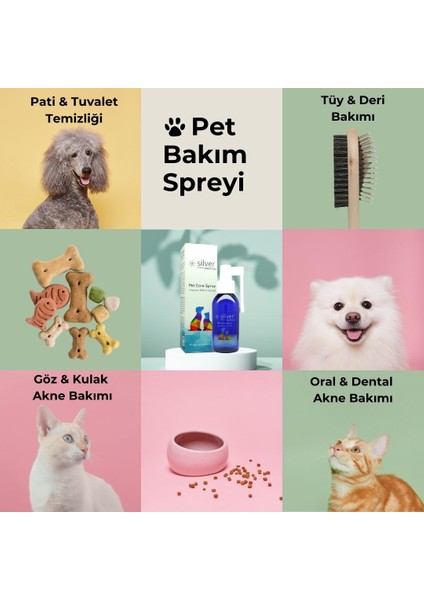 Kedi Köpek Göz Kulak Ağız Bakım Spreyi Pet Care Spray fiyatları