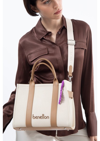 Kadın Omuz ve El Çanta BNT 1526 - Bej