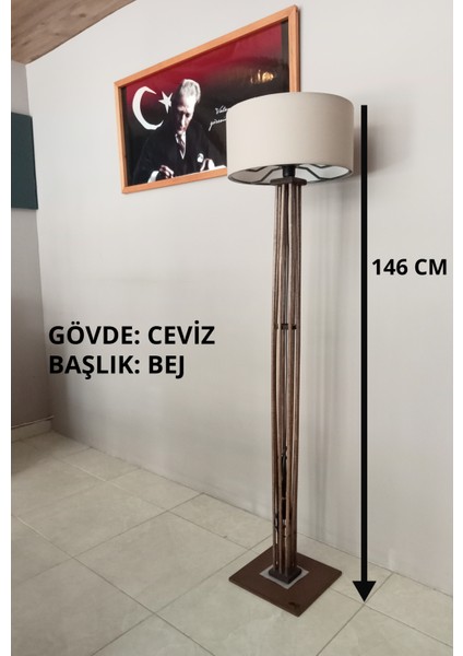 Ahşap Lambader, Köşe Lamba