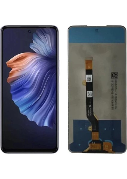 Reno 6 5g (Birinci Sınıf) Uyumlu LCD Dokunmatik Ekran PEQM00, CPH2251