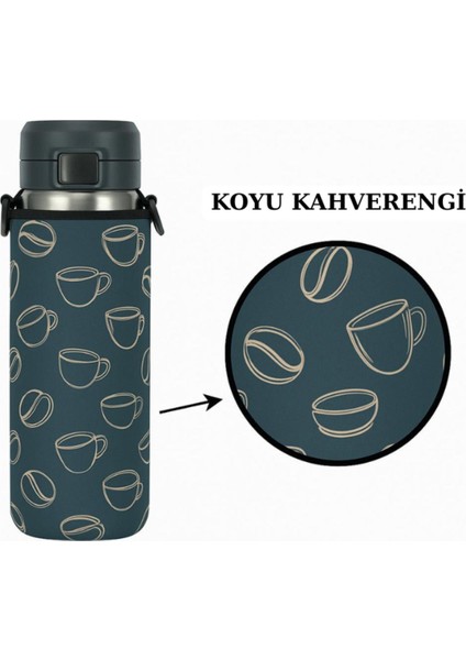 Quick Flip 0.47 Lt. ile Uyumlu Omuz Askılı Termos Kılıfı indirimleri