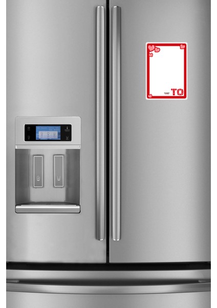 Yaz Sil Kişiye Özel Harfli Kalpli Notluk Manyetik Buzdolabı Planlayıcı Buzdolabı Notluk Notluk fırsatları