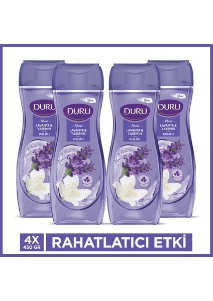 Moods Lavanta & Yasemin Duş Jeli 4x450ml