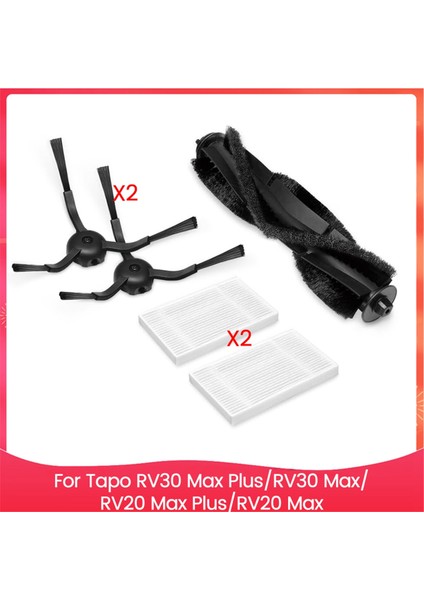 Tapo RV30 Max Plus, RV30 Max, RV20 Max Plus, RV20 Max Robot Süpürge Için Yedek Kit (Yurt Dışından)