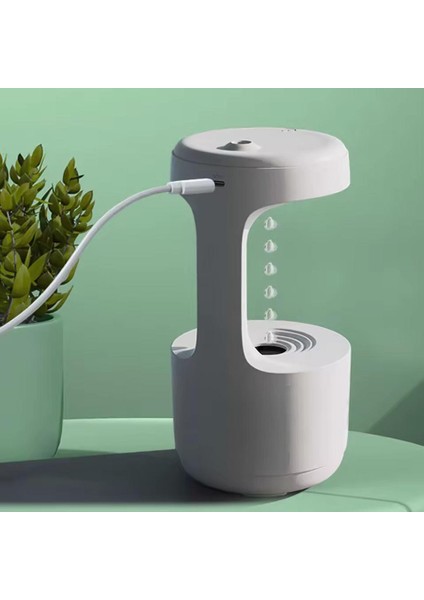 LZ599 Anti- Gravity Su Damlası Humidifier Hava Nemlendirici indirimleri
