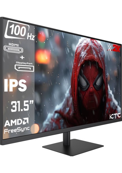 H32T13 31,5'' 100Hz 3ms (Hdmı+Displayport) 2560×1440 Freesync IPS Flat Monitör