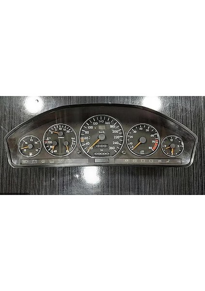 Mercedes W140 Gösterge Çerçevesi Krom Halkası,