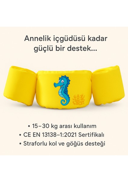 Myswim Yüzdürme Yardımcısı Denizatı-Sarı