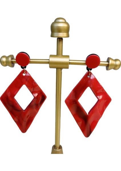 Basit Saplama Küpeler Çok Yönlü Popüler Kişilik Sokak Çekim Küpeleri (Yurt Dışından)