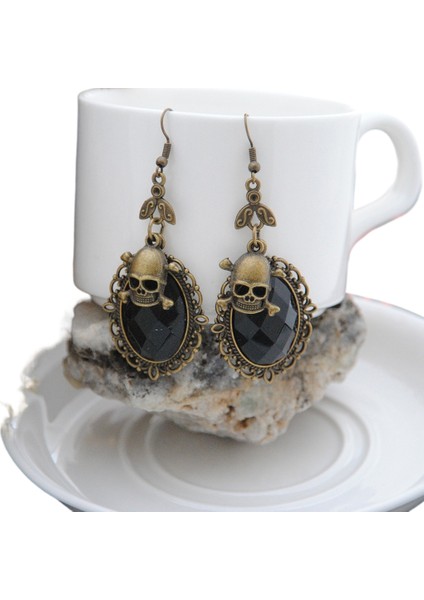 Basit Saplama Küpeler Çok Yönlü Popüler Kişilik Sokak Çekim Küpeleri (Yurt Dışından)