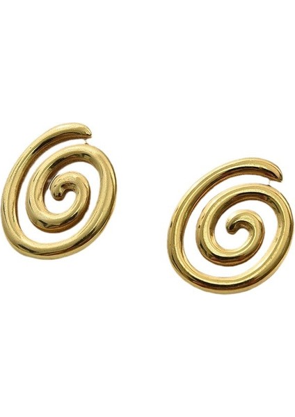 Küpe Mizaç Küpe Niş Tasarım Gümüş Iğne Küpe (Yurt Dışından)