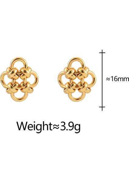 Saplama Küpeler Vintage Sade Küpeler (Yurt Dışından) fiyatları