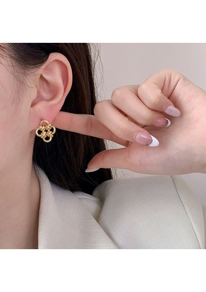 Saplama Küpeler Vintage Sade Küpeler (Yurt Dışından) modelleri