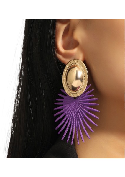 Yeni Takılar Düzensiz Küpeler Renkli Saplama Küpeler (Yurt Dışından)