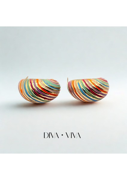 - Tropica Twist – Kıvrımlı Kulak Klipsi Kadın Küpe modelleri