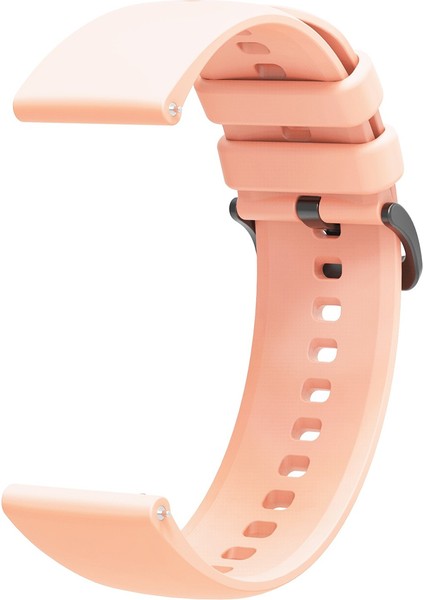 Garmin Venu 2 ile Uyumlu Yumuşak Dokulu Soft Renk Silikon Kordon Kayış