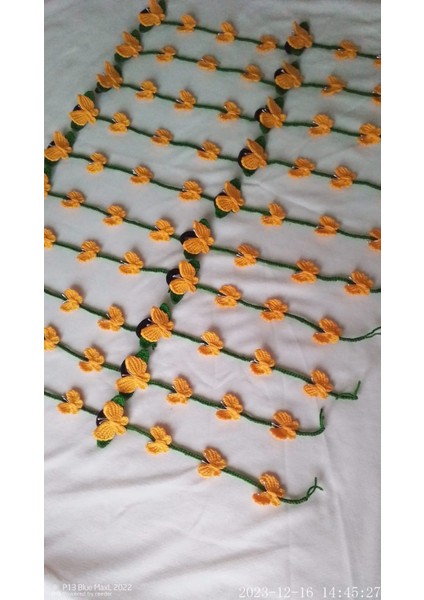 Kelebek Örgü Toka 2'li