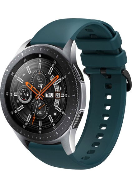 Garmin Venu 2 ile Uyumlu Yumuşak Dokulu Soft Renk Silikon Kordon Kayış