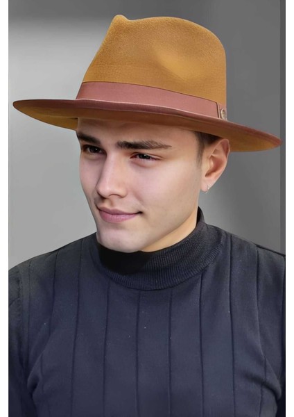 Erkek Panama Kaşe Biyeli Fötr Şapka fiyatları