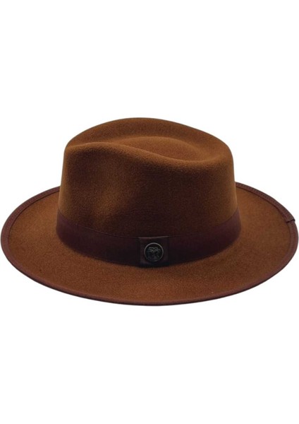 Erkek Panama Kaşe Biyeli Fötr Şapka fırsatları