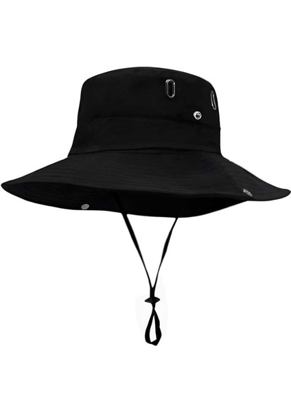 Unisex Uv Korumalı Geniş Kenarlı Katlanabilir Safari Outdoor Boonie Yürüyüş ve Plaj Şapkası indirimleri