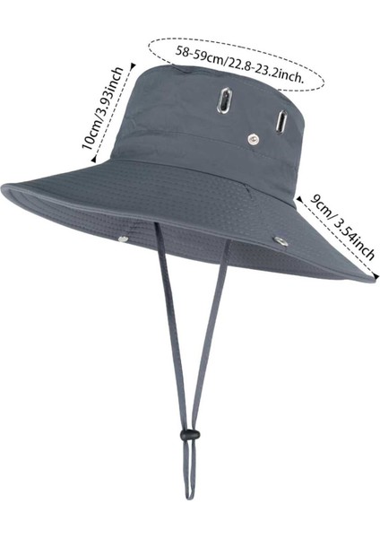 Unisex Uv Korumalı Su Geçirmez Yazlık Safari Şapka modelleri