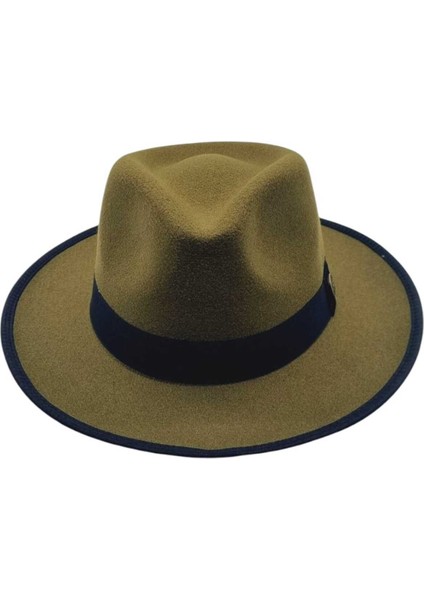 Erkek Panama Kaşe Biyeli Fötr Şapka modelleri