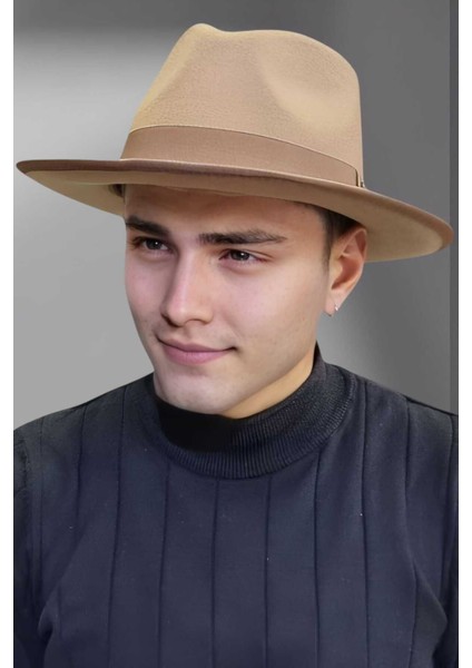 Erkek Panama Kaşe Biyeli Fötr Şapka fiyatları