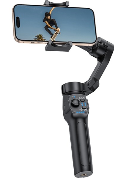 Akıllı Telefon Görüntü Sabitleyici Yapay Zeka Görüş Sensörlü Profesyonel Gimbal Stabilize Bt Combo