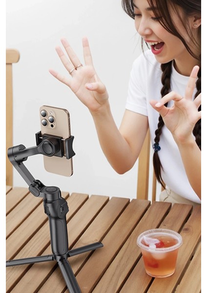 Akıllı Telefon Görüntü Sabitleyici Yapay Zeka Görüş Sensörlü Profesyonel Gimbal Stabilize Bt Combo fırsatları